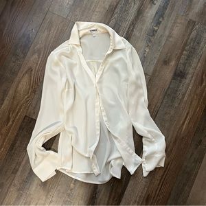 White Slim Portofino Shirt